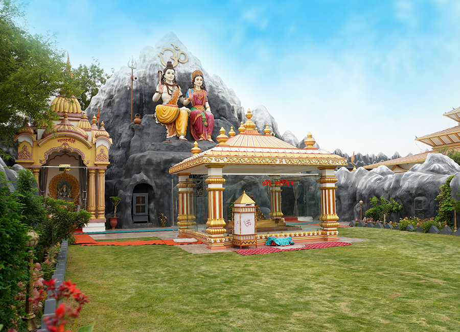 Shiv Vardaan Temple exterior with ornate architecture